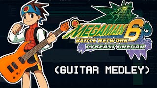 Megaman Battle Network 6  Guitar Medley [upl. by Hairam]