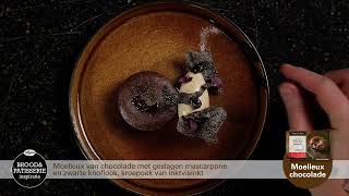 Moelleux van chocolade  recept  bakkerijvideos [upl. by Corney]