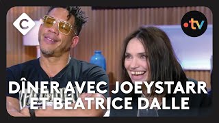 Béatrice Dalle et JoeyStarr  les retrouvailles au théâtre  C à Vous 13 septembre 2019 [upl. by Nisen]