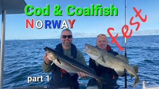 SANDLAND BRYGGE Northen norway COD amp COALFISH jcmanglingadventures [upl. by Clerc340]