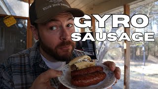 Making GYRO MEAT  GYRO SAUSAGE [upl. by Ellehsad65]