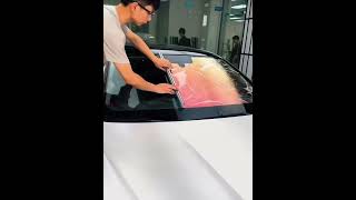 CAXVINYL Factory Direct Ghost Red Chameleon Window Film Display [upl. by Brendon696]