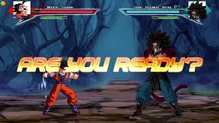 GOHAN VS TIME BREAKER BROLY  Super Dragon Ball X MUGEN [upl. by Nezam181]