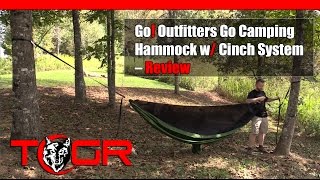 The Best Hammock  Go Outfitters Go Camping Hammock w Cinch System – Review [upl. by Oilegor]