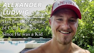 Vikings Actor Alexander Ludwig Enjoys Cold Plunging as his Favorite Part of his Day [upl. by Tyra]