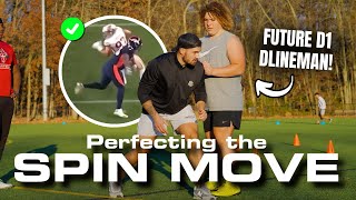 Perfecting the Spin Move for Beginners [upl. by Harmon]