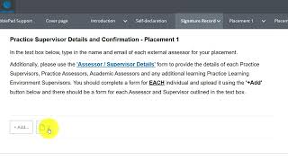 Externals  Completing a Timesheet or Template in a Students EPAD [upl. by Ecilegna48]