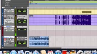 Bounce to Track in Pro Tools [upl. by Erdnaet]