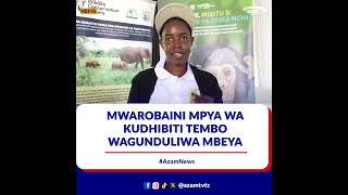 MWAROBAINI MPYA WA KUDHIBITI TEMBO WAGUNDULIWA MBEYA [upl. by Nimra]