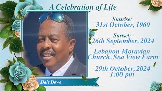 The Homegoing Service for the late Dale Dowe [upl. by Ettenowtna177]