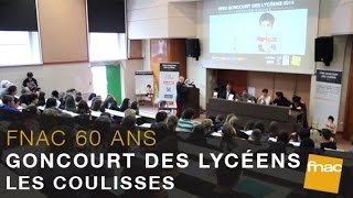 Evénement Fnac 60 ans  les coulisses du Goncourt des Lycéens [upl. by Athalee]