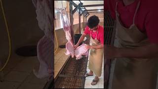 best wonderful goat cutting work viralvideo sorts video [upl. by Jovita]