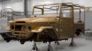 1982 Toyota Land Cruiser FJ40 Restoration Project [upl. by Marya615]