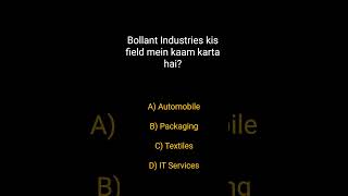 Bollant industries making products bollant shrikantbolla shrikantmovie quiztime [upl. by Hsejar182]