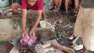 suasana kampung kebersamaan warga memasak untuk acara maulid nabi [upl. by Helen425]