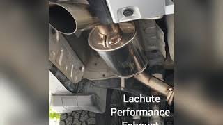 LACHUTE PERFORMANCE REAR MUFFLER for 20102018 SUBARU OUTBACK 25i [upl. by Bertold]