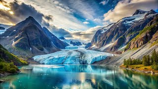 Exploring Norways Stunning Glaciers  A Visual Feast of Ice [upl. by Axela]