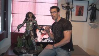 Predatorstuffcom Reviews the Cinemaquette Predator Figure PART 1 OF 3 [upl. by Enneiluj60]