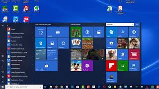 Comment organiser le menu démarrer sous Windows 10 [upl. by Atsylac18]