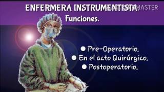 Funciones de la Enfermera Instrumentista y Enfermera Circulante [upl. by Eliza]