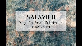 Safavieh Rugs  For Beautiful Homes Like Yours [upl. by Salchunas]