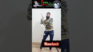 Nunchcuks technique martialarts [upl. by Blatt]