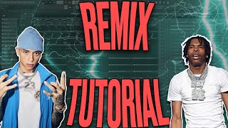 HOW TO REMIX ANY SONG ON FL STUDIO FL STUDIO REMIX TUTORIAL [upl. by Estrella]