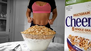 Girl Vs Matt Stonie GIANT 4000 calorie CEREAL BOWL CHALLENGE  GirlVsFood  Mattstonie [upl. by Betsy769]