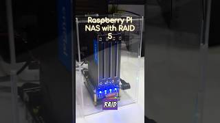 Raspberry Pi 5 NAS With RAID 5 Using SSDs raspberrypi nas smarthome iot [upl. by Peterman629]