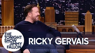 Ricky Gervais Enjoys Freaking Out Twitter Trolls [upl. by Alaunnoif952]