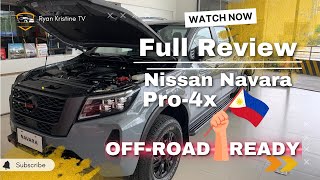 Nissan Navara Pro4x  4WD OFFROAD READY  Impressions  Full Review  RyanKristine [upl. by Tamis]