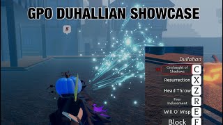 GPO Duhallian Race Showcase and Trainer Location [upl. by Thilda360]