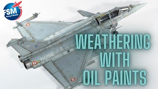 Weathering Model Airplanes with Oil Paints [upl. by Elleb]