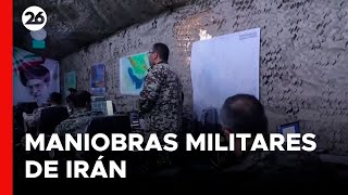 IRÁN  Así son las maniobras militares que realiza el Ejército en medio de la tensión con Pakistán [upl. by Ynhoj]