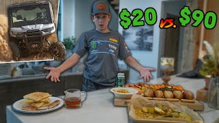 Hudson Deegan’s Cheap VS Expensive Cooking Challenge [upl. by Llerahc]