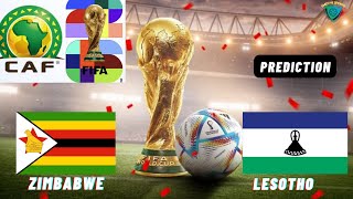 Zimbabwe vs Lesotho Live Stream CAF 2026 FIFA World Cup Qualifier Commentary Score amp Highlights [upl. by Itagaki844]