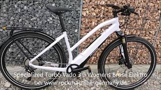 Specialized Turbo Vado 3 0 Womens Brose Intube Elektro Fahrrad 2019 [upl. by Arimahs]