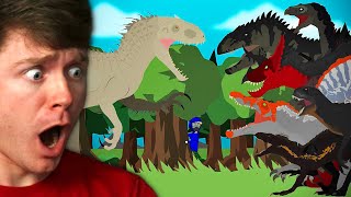 Reacting to INDOMINUS REX vs APEX DINOSAURS [upl. by Borszcz]