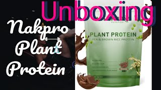 Nakpro plant proteinunboxing 🧐🤔 [upl. by Akirrehs44]