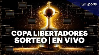 EN VIVO 🔴 SORTEO  COPA LIBERTADORES ⚽ BOCA RIVER RACING Y ARGENTINOS DEFINEN RIVALES 🔥 TyC SPORTS [upl. by Fanchan]