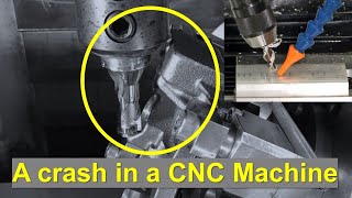 Collision tools CNC Working Crash Fail Compilation  Setup CAM CNC Fail [upl. by Wistrup]