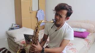 Jealous  Labrinth Tenor Saxophone cover by Christian Ama [upl. by Polito]