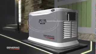 Generac 6244 20000 Watt Standby Generator Review [upl. by Ellimak]