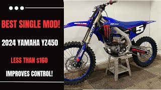 2024 Yamaha YZ450 Best Single Mod [upl. by Nitsrik]