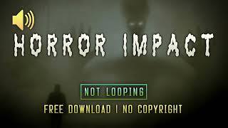 Horror Impact Sounds  Free SFX [upl. by Hobard]