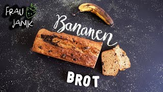 einfaches gesundes Bananenbrot [upl. by Anma]