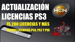 Nuevas Licencias PS3 HEN y CustomFirmware [upl. by Nivram906]