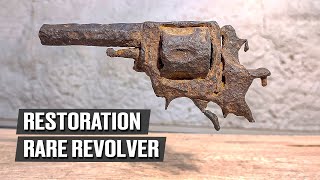 An American revolver lay in the ground for 140 years You will be surprised Restoration of antique [upl. by Grenville795]