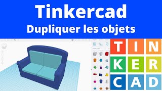 Tinkercad dupliquer les objets [upl. by Hough586]