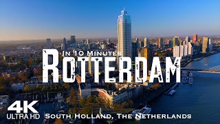 ROTTERDAM 2024 🇳🇱 Drone Aerial 4K  Holland Netherlands Nederland [upl. by Candless]